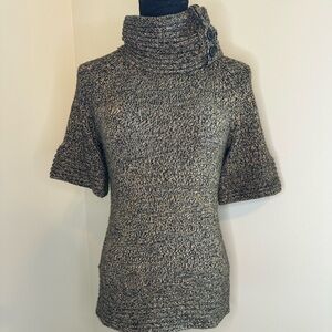 Limited Sweater Tunic Turtleneck Brown Sz XS #428